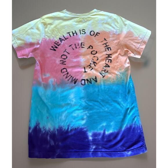 Billionaire Boys Club Tee Lot: Peace Dude Tie Dye + Green Astronaut Graphic - M - Picture 5 of 9